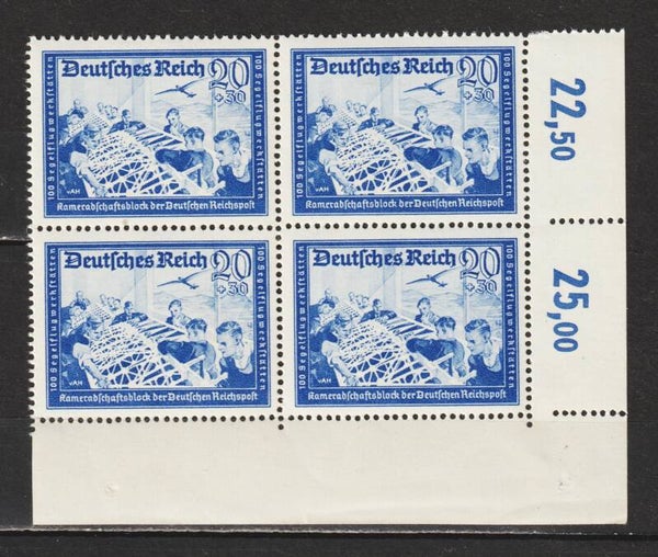 MiNr. 777 postfrische ** Bogenecke