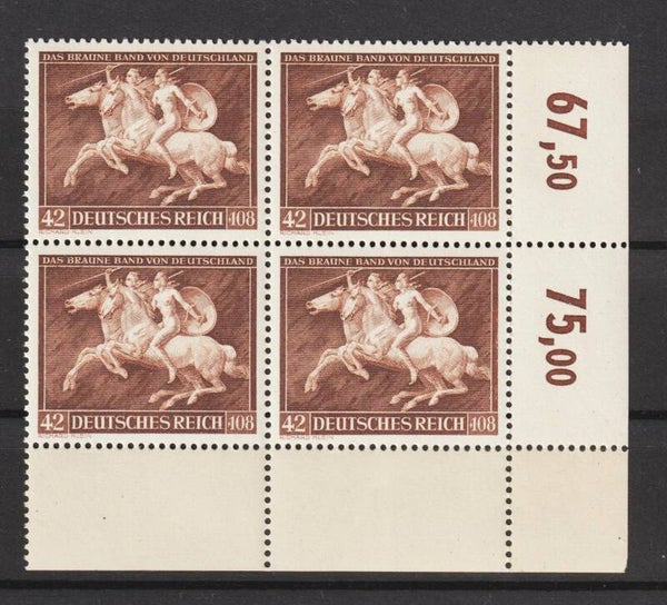 MiNr. 780 postfrisch ** Bogenecke