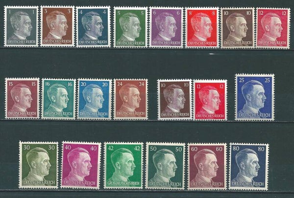 MiNr. 781-798 + 826-827 postfrisch **