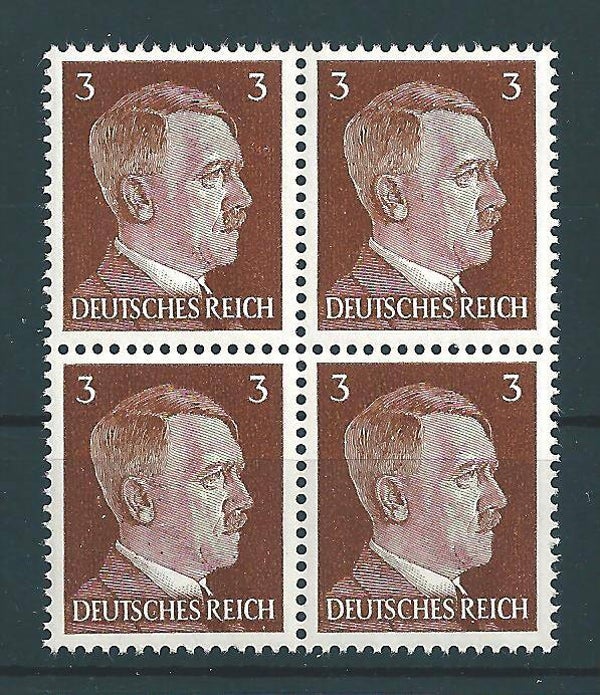 MiNr. 782 postfrisch ** Viererblock