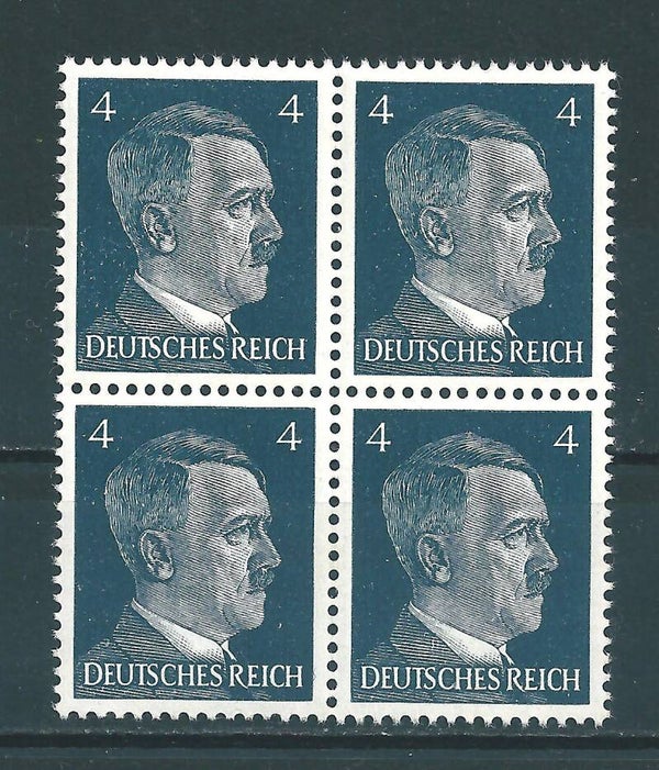 MiNr. 783 postfrisch ** Viererblock