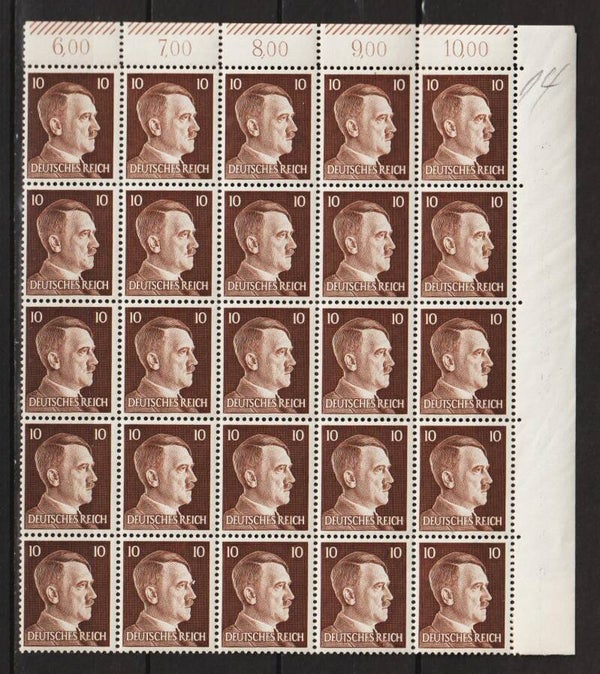 Adolf Hitler MiNr. 787 postfisch **