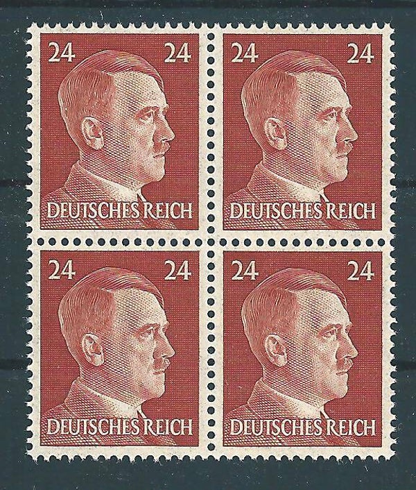 MiNr. 792 postfrisch ** Viererblock