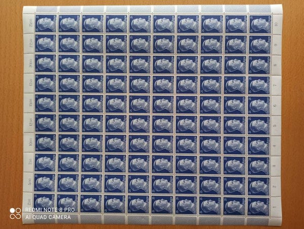 MiNr. 793 postfrischer Bogen