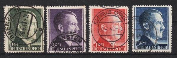 MiNr. 799-802 A gestempelt
