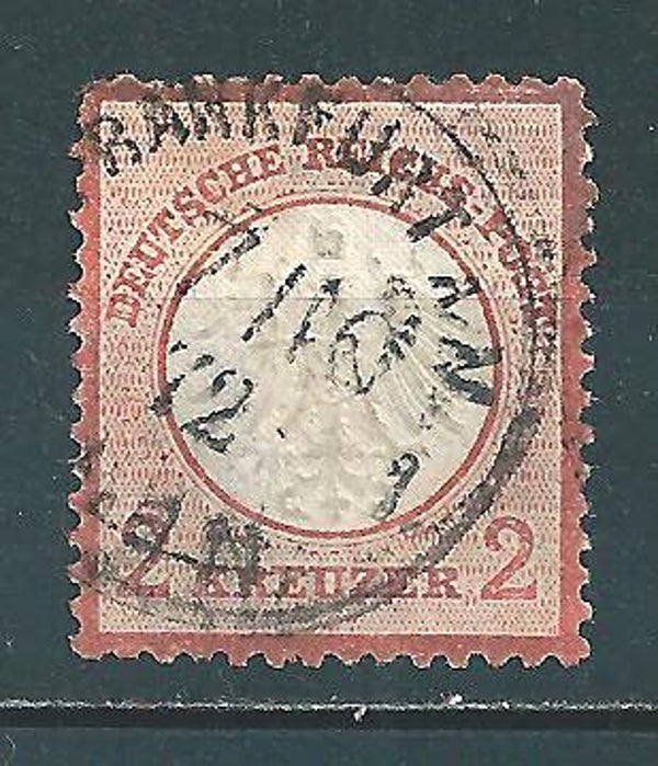 MiNr. 8 gestempelt, geprüft Sommer BPP