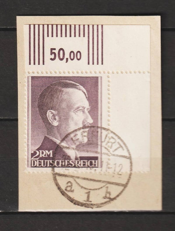 MiNr. 800 B Briefstück, Bogenecke