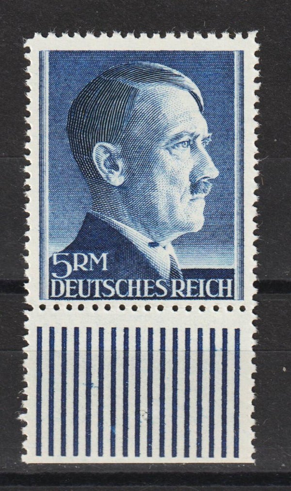 MiNr. 802 postfrisch, Plattenfehler