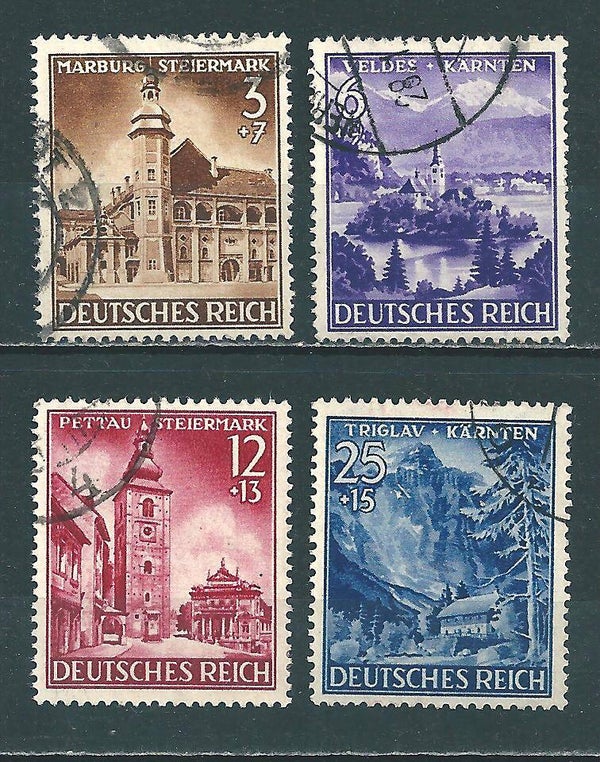 MiNr. 806-809 gestempelt