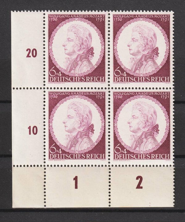 MiNr. 810 postfrisch **  Bogenecke