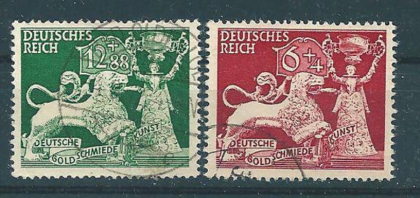 MiNr. 816-817 gestempelt