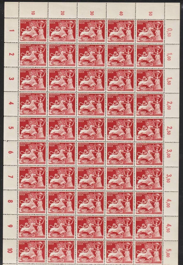 MiNr. 816, 817 postfrische ** Bogen