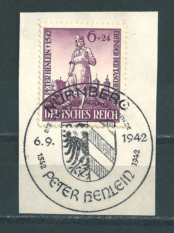 MiNr. 819 Briefstück  (02)