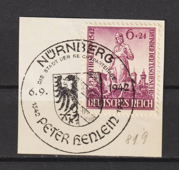MiNr. 819 Briefstück  (b08)