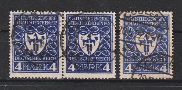 MiNr. 202 sauber gestempelt BAMBERG + COBLENZ (0257)