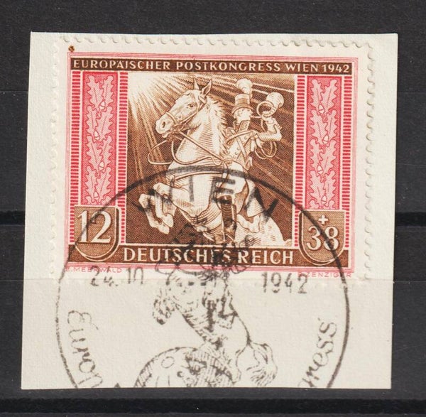MiNr. 822 gestempelt, Abart