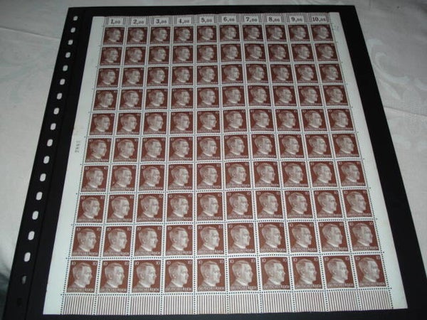 MiNr. 826 postfrischer Bogen