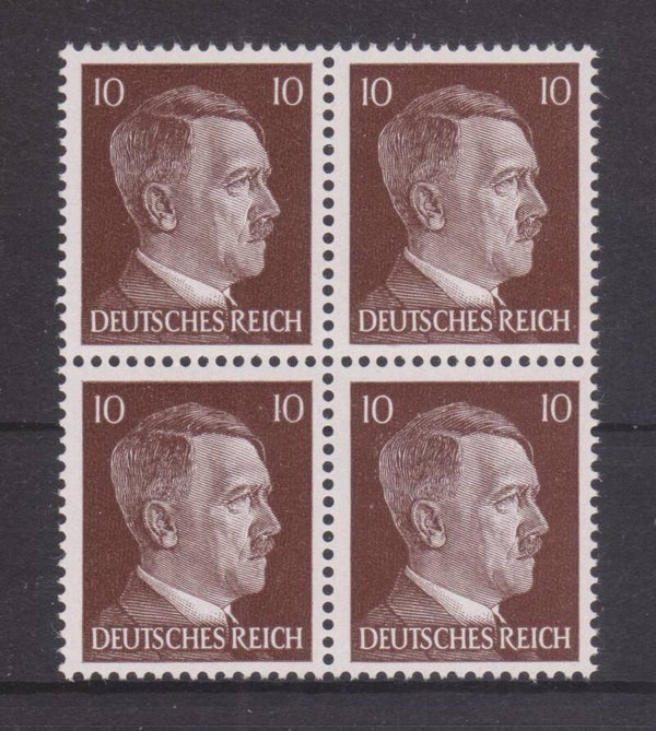 MiNr. 826 postfrisch ** Viererblock