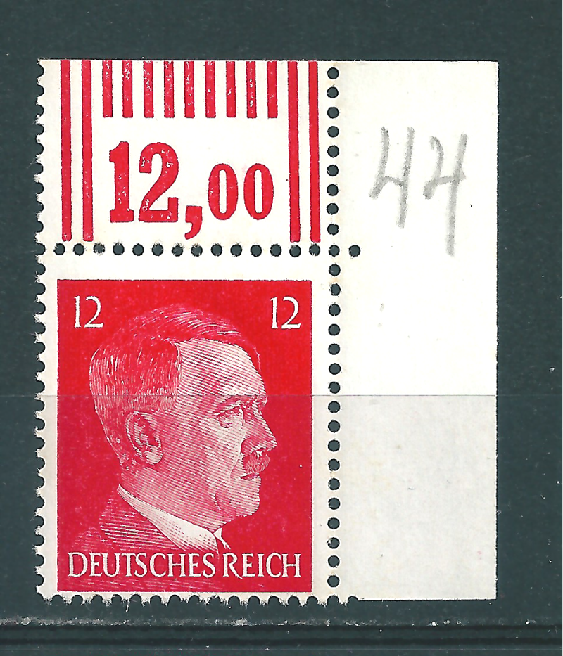 MiNr. 827 ** Oberrand Bogenecke (0429)