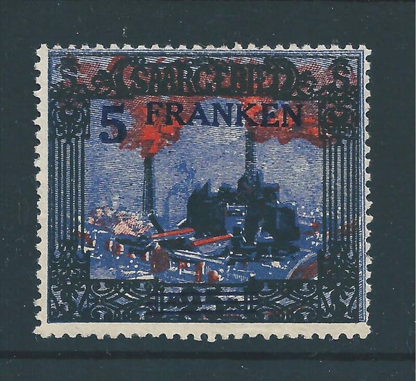 Saar MiNr. 83 II ungebraucht *