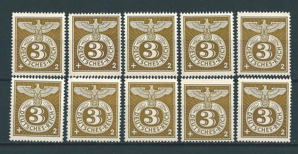 10 x MiNr. 830 postfrisch **