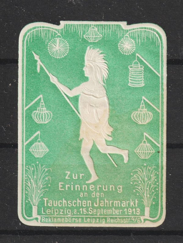 Vignette "Zur Erinerung an den Tauchschen Jahrmarkt 1913"  (836)