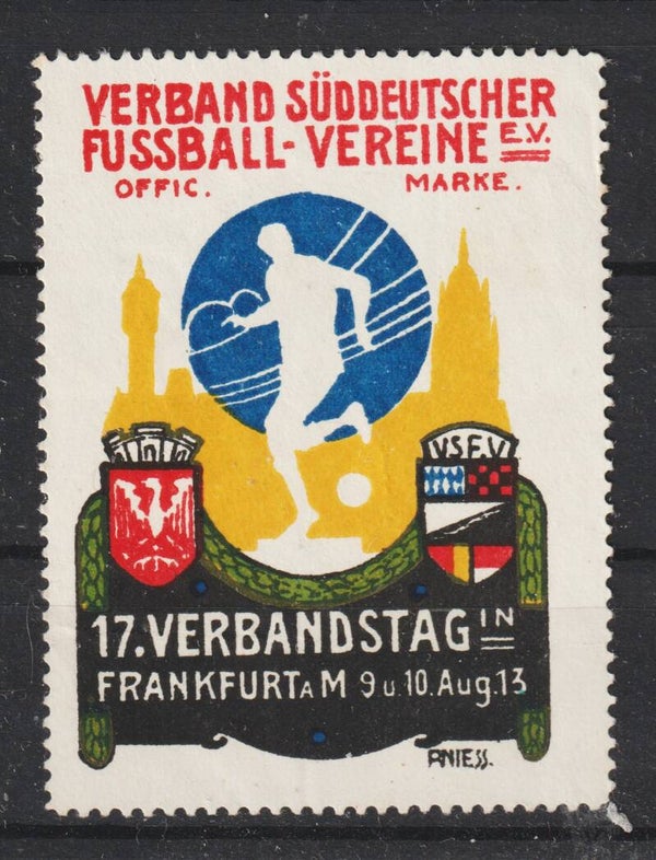 Vignette "Verband Süddeutscher Fussballvereine 1913"  (837)