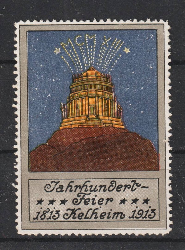 Vignette "Jahrhundertfeier Kehlheim 1913"  (837)