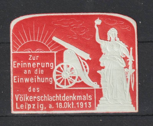 Vignette "Zur Erinnerung an die Einweihung des Völkerschlachtdenkmals 1913"  (838)