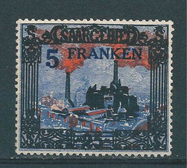 Saar MiNr. 83 II postfrisch **