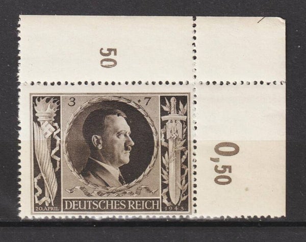 MiNr. 844 postfrische ** Bogenecke