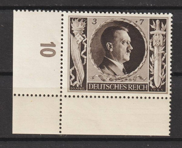 MiNr. 844 postfrische ** Bogenecke