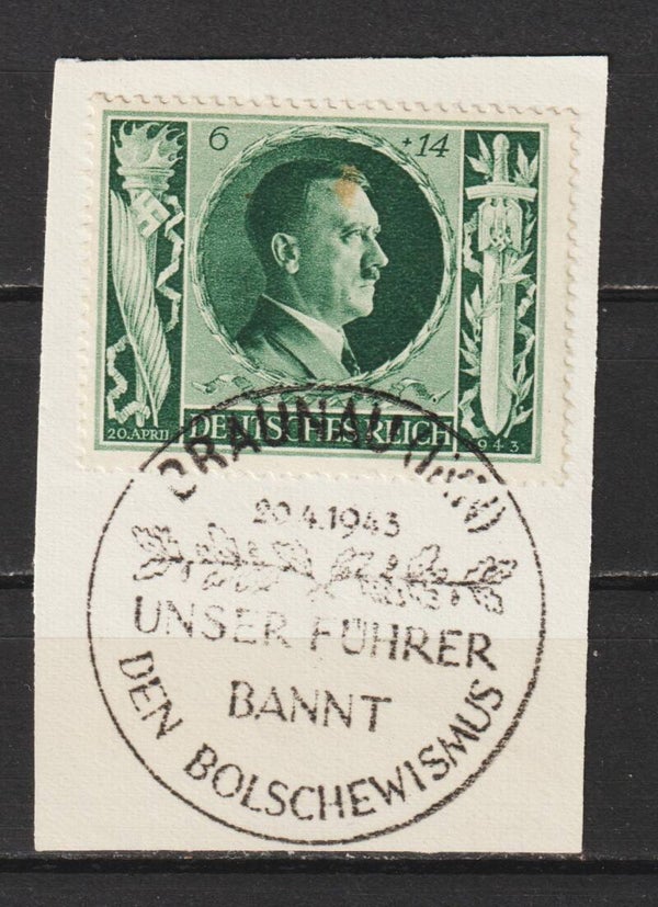 MiNr. 845 Briefstück Sonderstempel