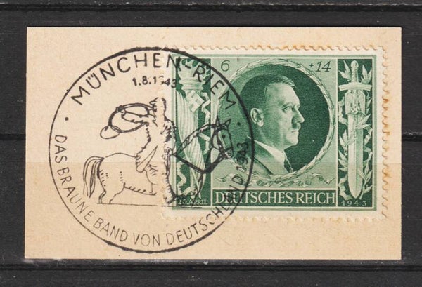 MiNr. 845 Briefstück Sonderstempel