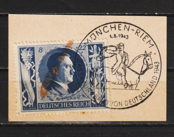 MiNr. 846 Briefstück Sonderstempel