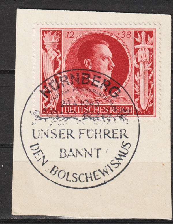 MiNr. 847 Briefstück Sonderstempel