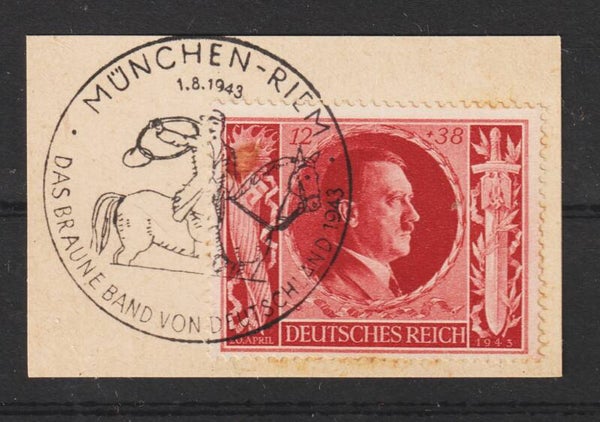 MiNr. 847 Briefstück Sonderstempel