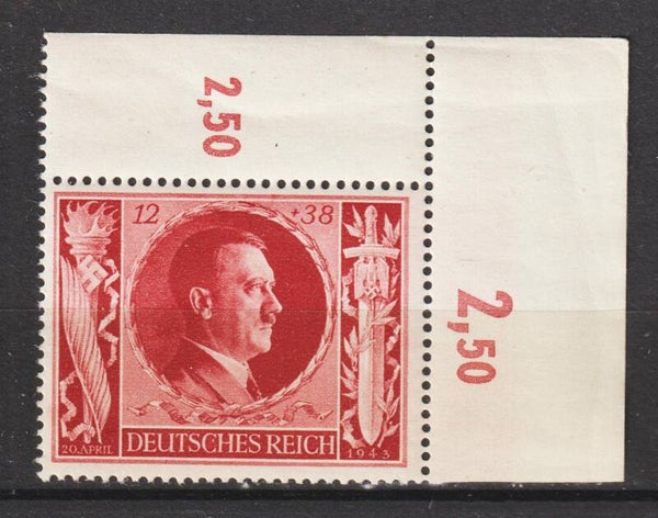 MiNr. 847 postfrische ** Bogenecke