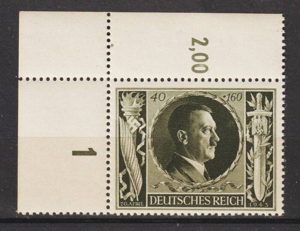 MiNr. 849 postfrische ** Bogenecke