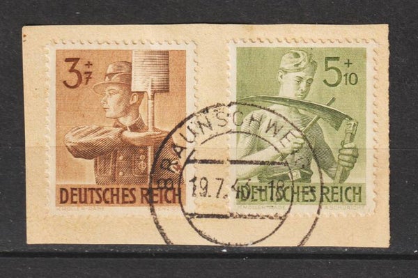 MiNr. 850 gestempelt, Plattenfehler I