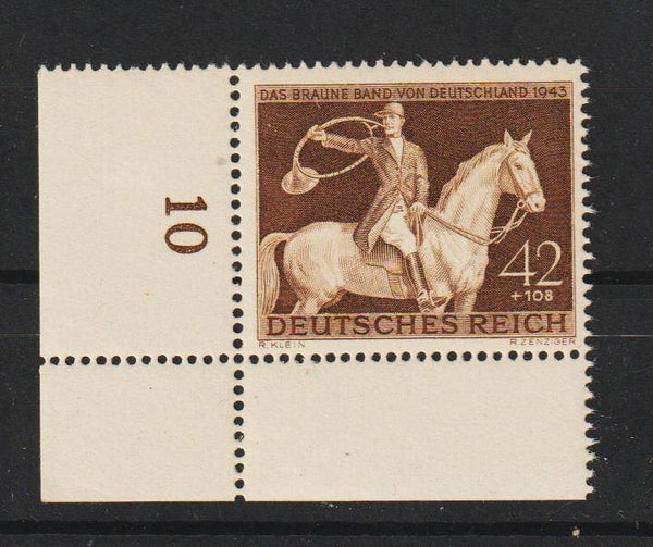 MiNr. 854 postfrisch ** Bogenecke