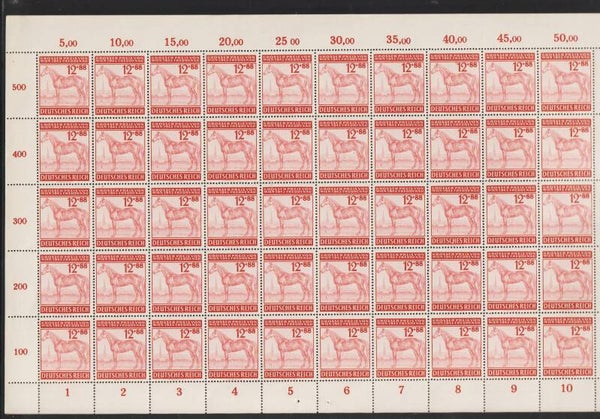 MiNr. 858 postfrischer ** Bogen