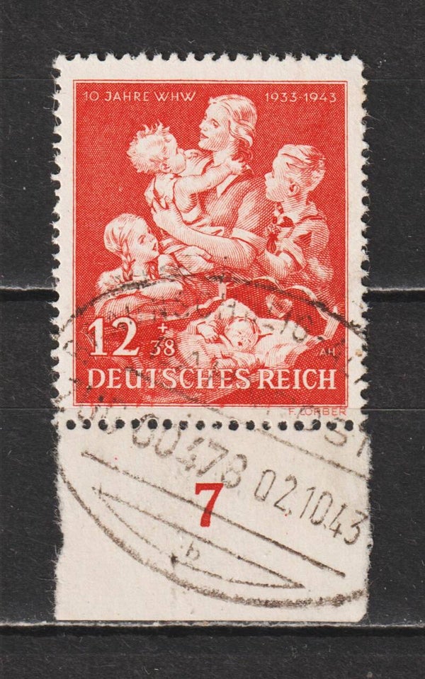 MiNr. 859 Bahnpost Stempel