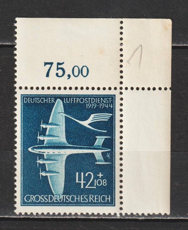 MiNr. 868 postfrische ** Bogenecke