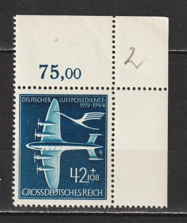 MiNr. 868 postfrische ** Bogenecke