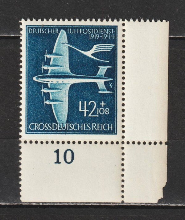 MiNr. 868 postfrische ** Bogenecke