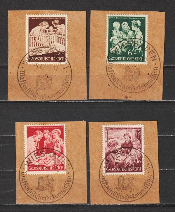 MiNr. 869-872 Briefstück (02)