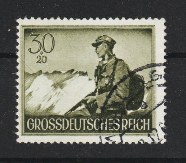 MiNr. 885 gestempelt, Plattenfehler I