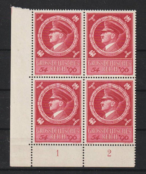 MiNr. 887 postfrisch ** Bogenecke