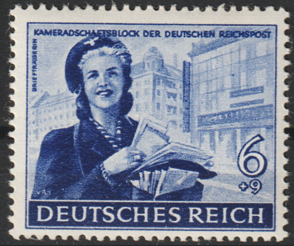 MiNr. 888 postfrisch, Plattenfehler